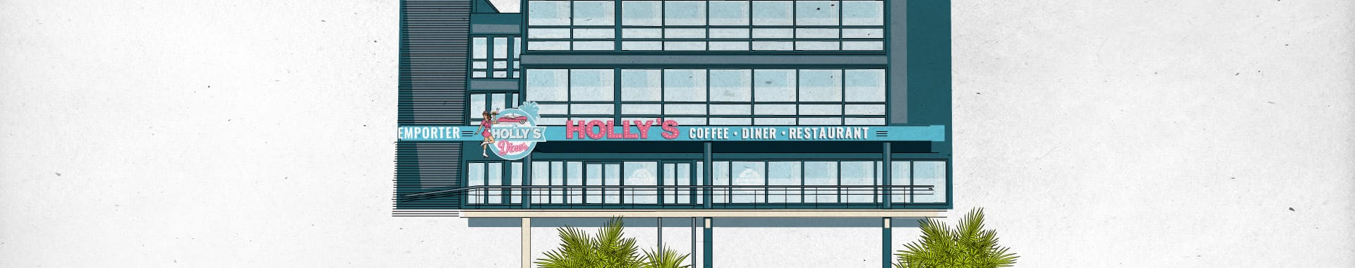 Notre restaurant de burgers et poke bowl à La Rochelle, Holly's Diner.